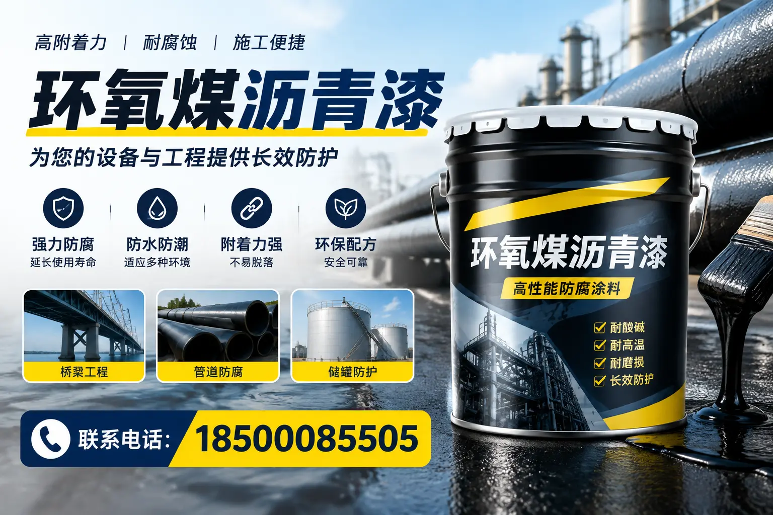 环氧煤沥青漆与其他涂料的对比分析，助力乌海企业决策